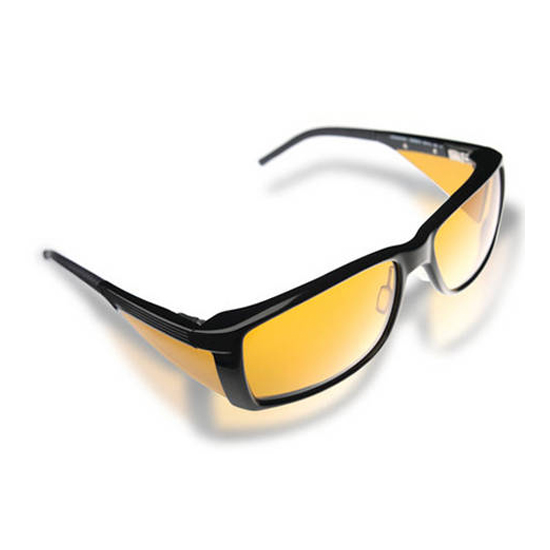 Eschenbach wellnessPROTECTION Sunglasses - Men's Frame - 85% Yellow Tint - Click Image to Close